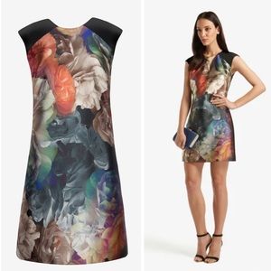 Ted Baker London Floral Shift Dress // Size 1